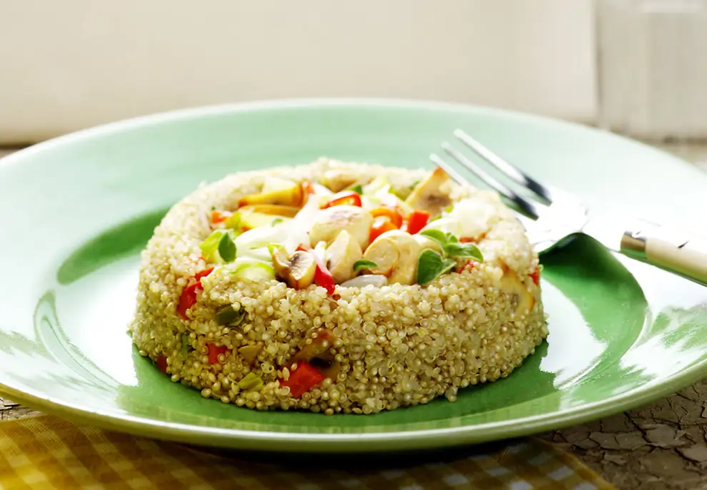 timbal de quinoa 